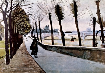 Quai du Louvre, léto, 1906 od Albert Marquet