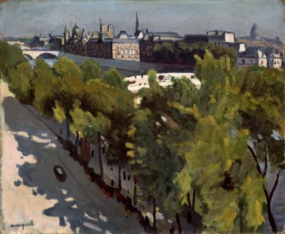 Quai du Louvre a Pont Neuf, 1906. od Albert Marquet