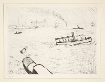Tah v Hamburku od Albert Marquet