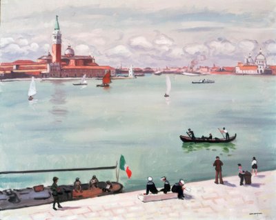 Svatý Jiří, Benátky od Albert Marquet