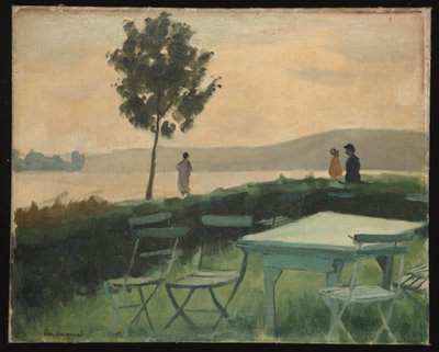 Terasa ve starém přístavu od Albert Marquet