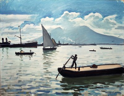 Neapolský záliv, 1909. od Albert Marquet