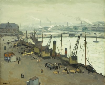 Přístav Boulogne; Přístav Boulogne sur Mer od Albert Marquet