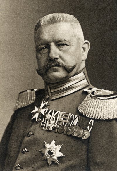 Generální polní maršál von Hindenburg, 1923 od Albert Meyer