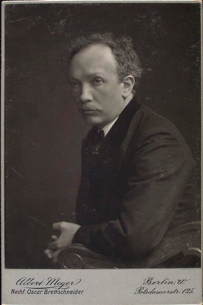 Richard Strauss, německý skladatel, konec 19. nebo začátek 20. století. od Albert Meyer