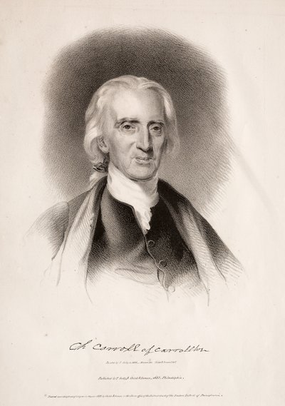 Charles Carroll z Carrolltonu, Maryland od Albert Newsam
