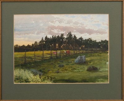 Letní večer, 1893 od Albert Nikolaevich Benois