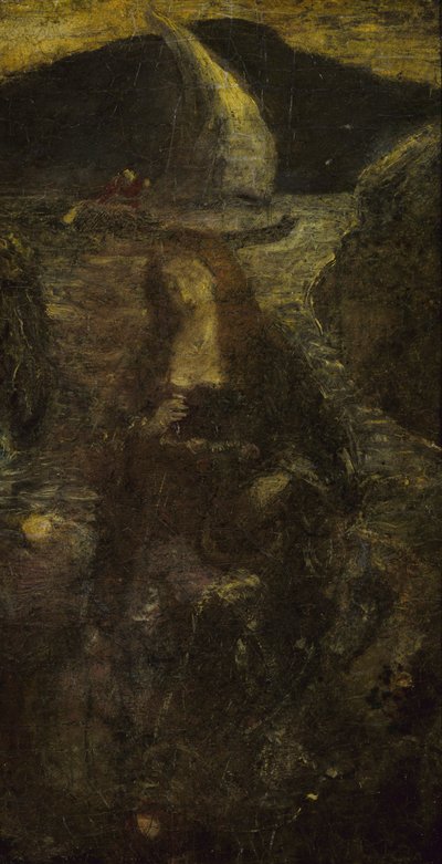 Passing Song, před rokem 1902. od Albert Pinkham Ryder
