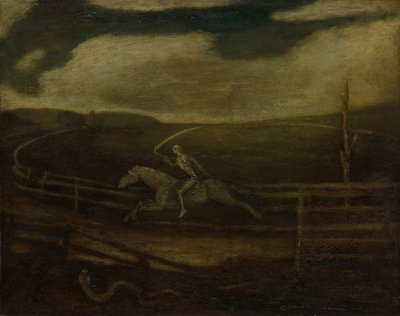 Dostihová dráha (Smrt na bledém koni) od Albert Pinkham Ryder