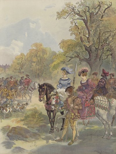 Královský lov od Albert Robida