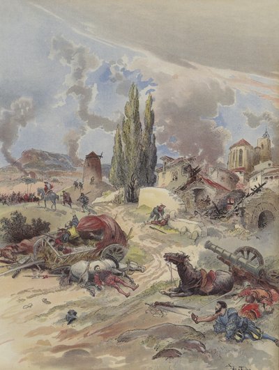 Devastace Provence od Albert Robida