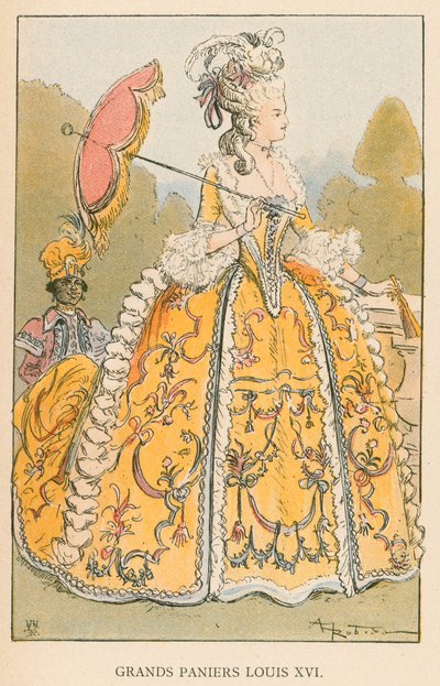 Velké koše Louis XVI od Albert Robida