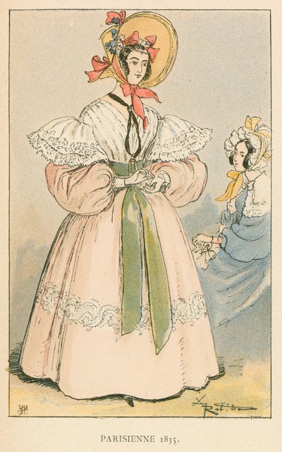 Pařížská 1835 od Albert Robida