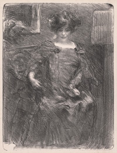 Bez názvu (žena) od Albert de Belleroche