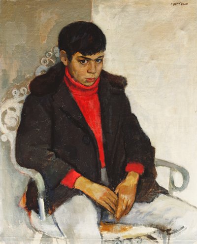 Portrét Laurie Morrocco od Alberto Morrocco