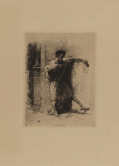 Zničení (Vzpomínka na Konstantinopol) od Alberto Pasini