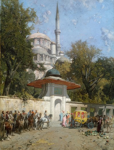 Mešita. 1872 od Alberto Pasini