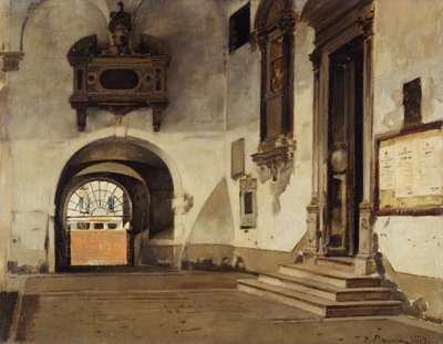 Malé náměstí od Alberto Pasini