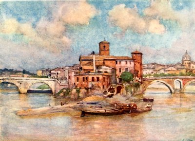 Ostrov Tibera - Isola Sacra od Alberto Pisa
