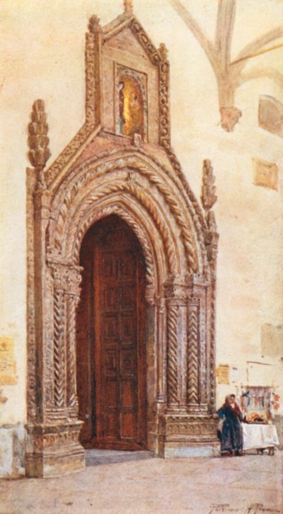 Jižní dveře katedrály, Palermo od Alberto Pisa