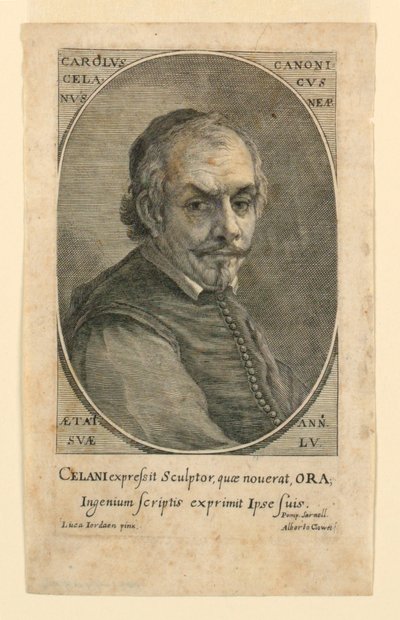 Portrét Charlese Celana (Celani) od Albertus Clouwet
