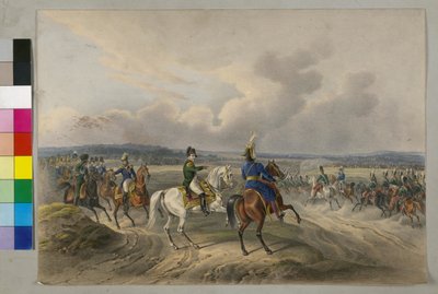 1812 Napoleon I. u Dueny od Albrecht Adam