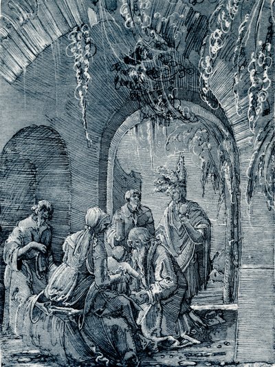 Klanění tří králů od Albrecht Altdorfer
