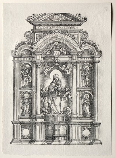 Oltář s krásnou Marií z Řezna, 1520. od Albrecht Altdorfer