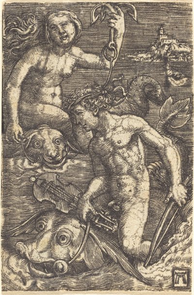 Arion a Nereide od Albrecht Altdorfer