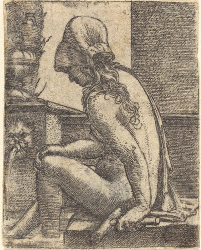 Koupání žena od Albrecht Altdorfer