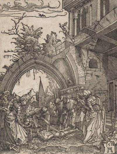 Stětí Jana Křtitele, 1512 od Albrecht Altdorfer