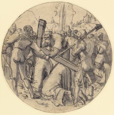 Kristus nesoucí kříž od Albrecht Altdorfer