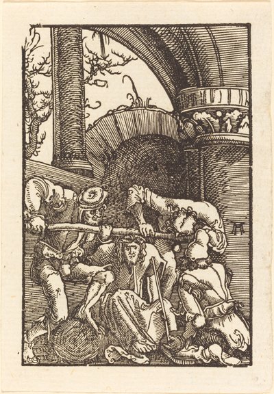 Kristus korunovaný trním od Albrecht Altdorfer