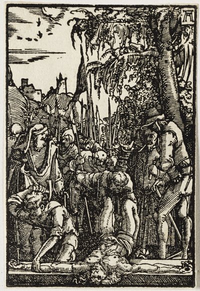 Kristus přibitý na kříž, c. 1513. od Albrecht Altdorfer