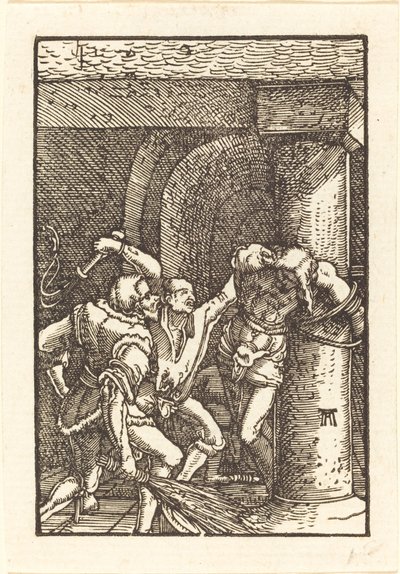 Kristus zbičován od Albrecht Altdorfer