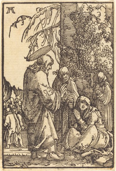 Kristus odchází od Marie od Albrecht Altdorfer