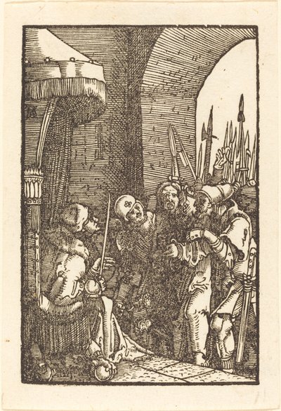 Kristus před Kaifášem od Albrecht Altdorfer
