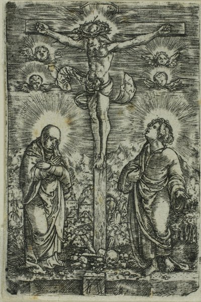 Kristus na kříži (Malé ukřižování) od Albrecht Altdorfer