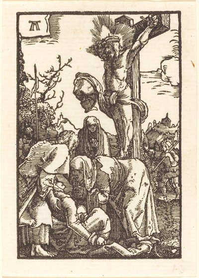 Kristus na kříži od Albrecht Altdorfer