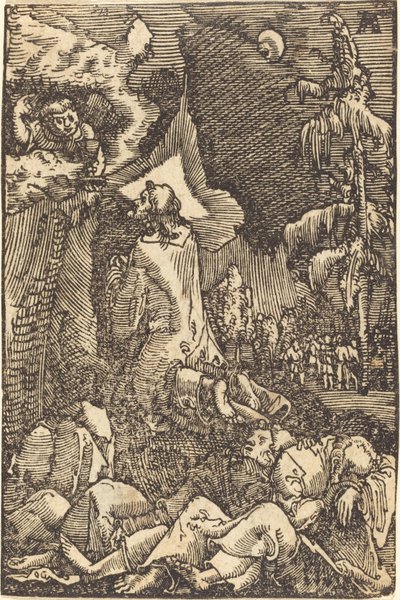 Kristus na hoře Olivetské od Albrecht Altdorfer