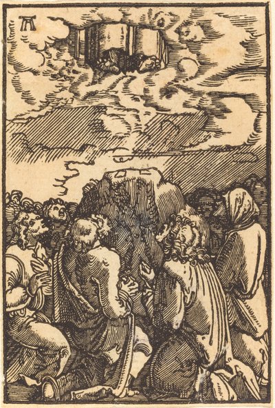 Kristovo nanebevstoupení od Albrecht Altdorfer
