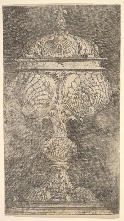 Krytý pohár s mušlemi.n.d. od Albrecht Altdorfer