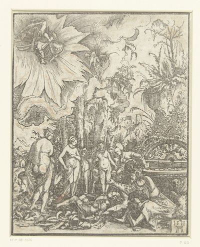 Pařížský sen Rozsudek z Paříže od Albrecht Altdorfer