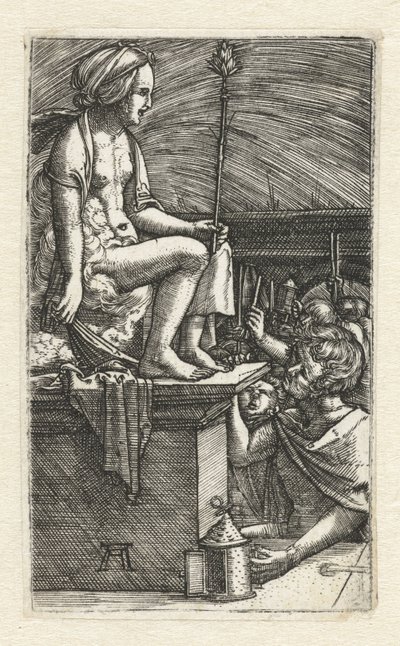 Pomsta čaroděje Virgilia od Albrecht Altdorfer