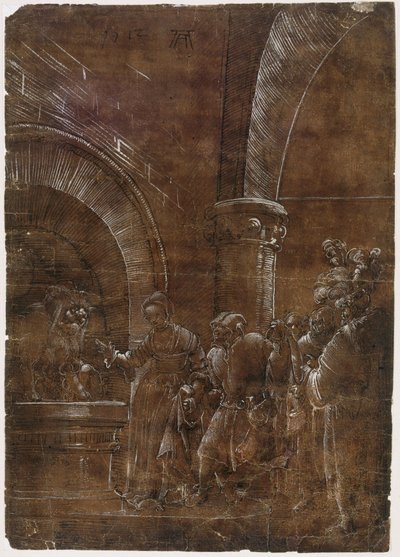 Ústa pravdy od Albrecht Altdorfer