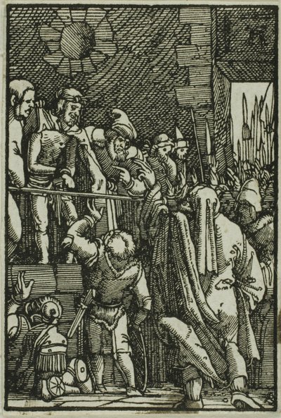 Ecce Homo, z Pádu a vykoupení člověka od Albrecht Altdorfer