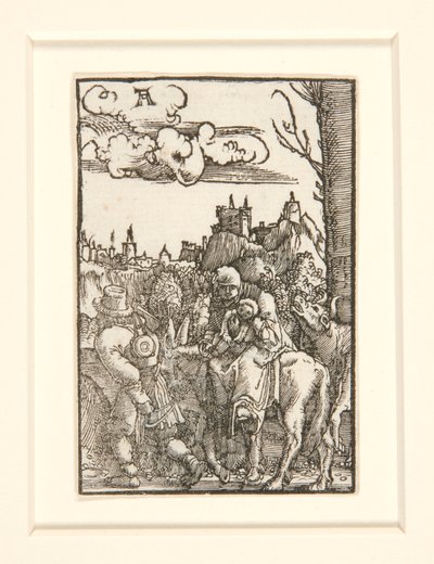 Útěk do Egypta, od pádu a vykoupení člověka od Albrecht Altdorfer