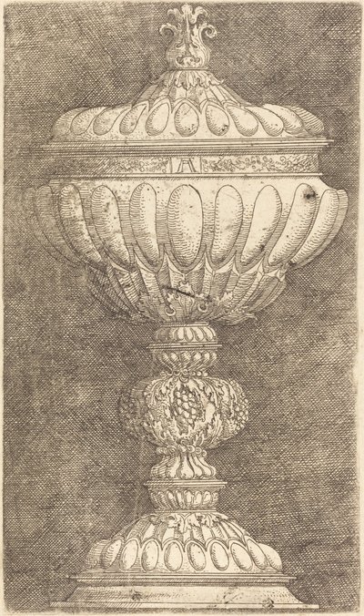 Pohár s granátovým jablkem na knoflíku od Albrecht Altdorfer