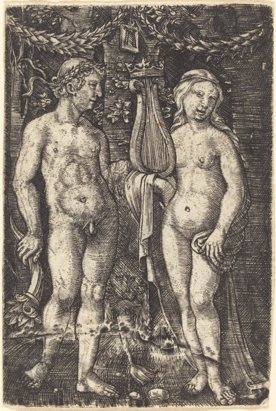 Herkules a múza od Albrecht Altdorfer