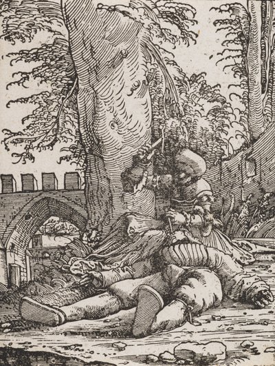 Jael zabíjející Siseru, kolem roku 1523 od Albrecht Altdorfer